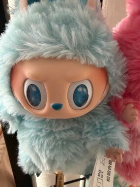 Plush Blue Furry Character Doll - Kids Toys Dolls & Accessories